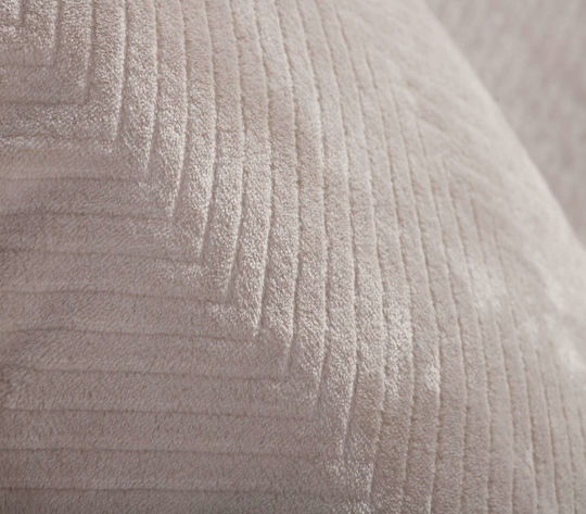 Nef-Nef Homeware Dakari Armchair Throw Jacquard 130x180cm Ecru