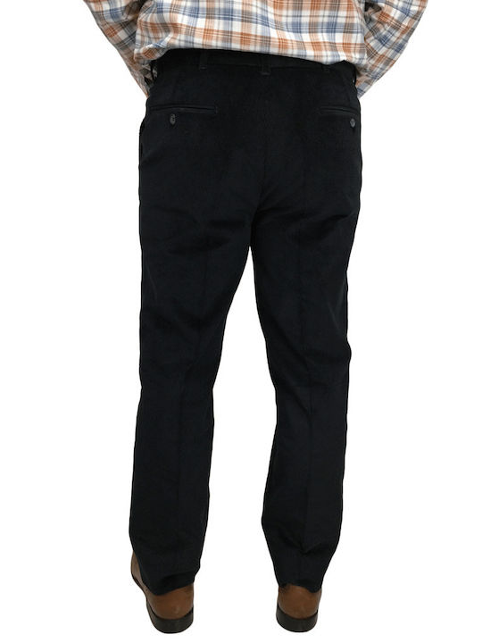 Tip Top Tailors Men's Trousers Navy Blue