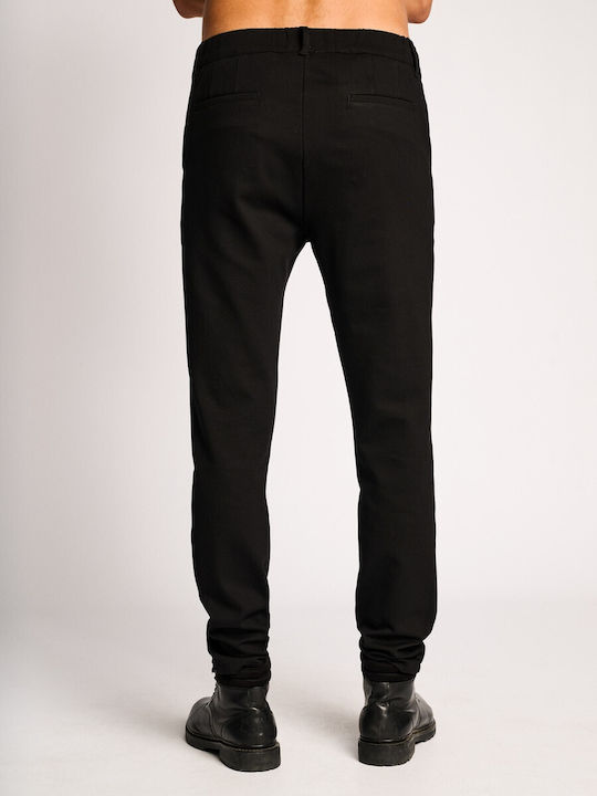 Staff Pantaloni pentru bărbați cu Croială Normală Negru