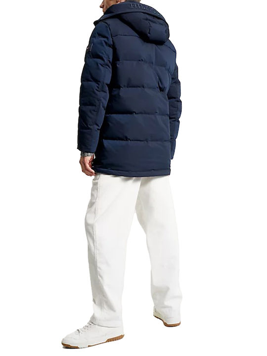 Tommy Hilfiger Jachetă Puffer Albastru deschis