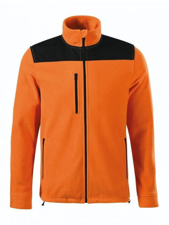 Rimeck Men's Long Sleeve Promotional Sweatshirt Orange