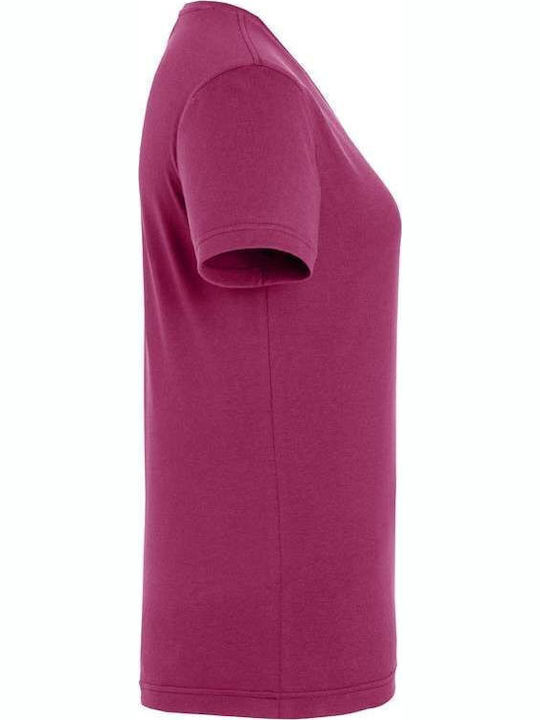 Karlowsky Werbe-T-Shirt in Fuchsie Farbe