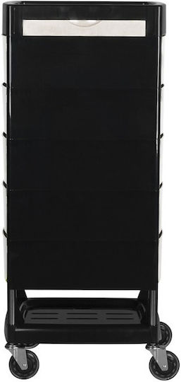 Gabbiano Hair Salon Maintenance Cart with 5 Drawers 30x37x92cm