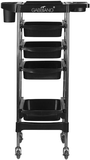 Gabbiano Hair Salon Maintenance Cart with 4 Drawers