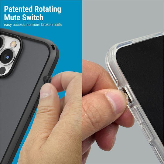 Catalyst Influence Back Cover Πλαστικό 2mm Διάφανο (iPhone 15 Pro Max)