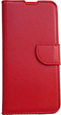 Redmi Synthetic Leather Book Red (Redmi 12C)