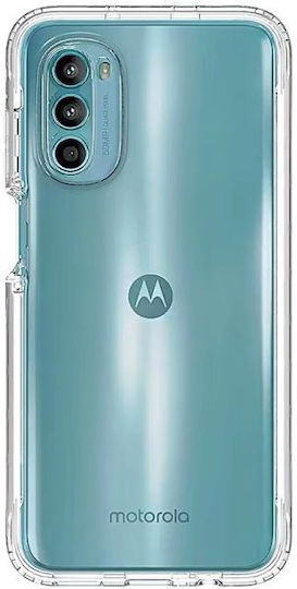 Slim Back Cover Σιλικόνης 1.5mm Μαγνητικό Διάφανο (Moto G52)