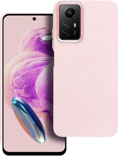 Frame Back Cover Σιλικόνης / Πλαστικό Ροζ (Redmi Note 12S)