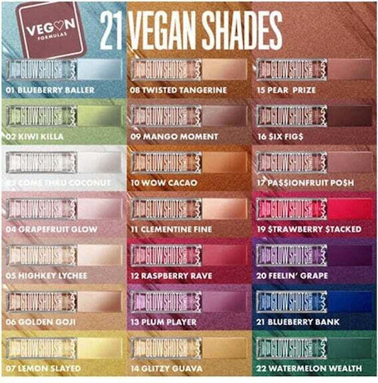 Ultimate Glow Shots Eye Shadow in Liquid Form 21 Blueberry Bank 7.5ml