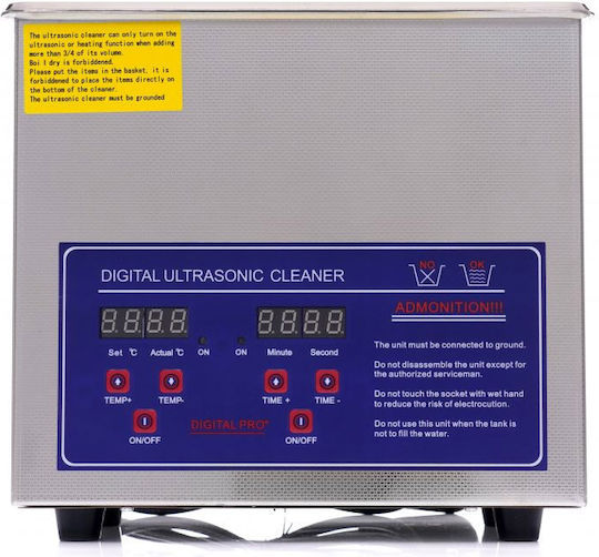Kraft & Dele Ultraschallreiniger 3.2Es mit digitalem Timer