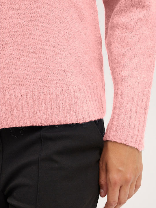 Kamara Women's Long Sleeve Sweater Pink