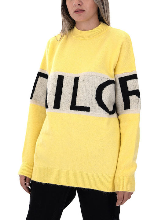 Tailor Made Knitwear Women's Long Sleeve Sweater Yellow