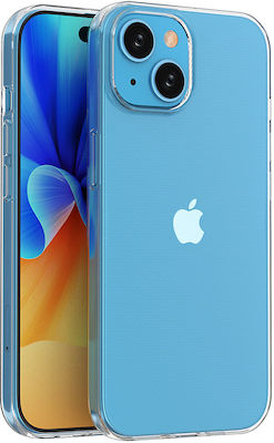 Hurtel Ultra Silicone Back Cover Durable Transparent (iPhone 15)