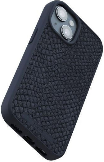 Njord Back Cover Leather 2mm Pink (iPhone 15)