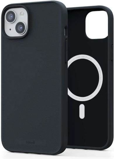 Njord Umschlag Rückseite Kunststoff 2mm Gray (iPhone 15 Plus / 16 Plus)