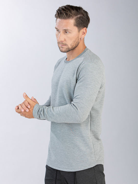 Long Sleeve Blouse Gray