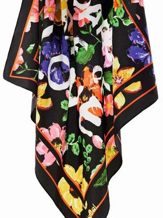 Desigual Square Женска Шал Многоцветен