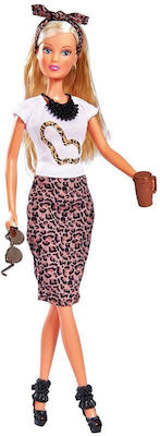 Simba Steffi Fashionable Leopard Doll for 3++ Years 29cm.