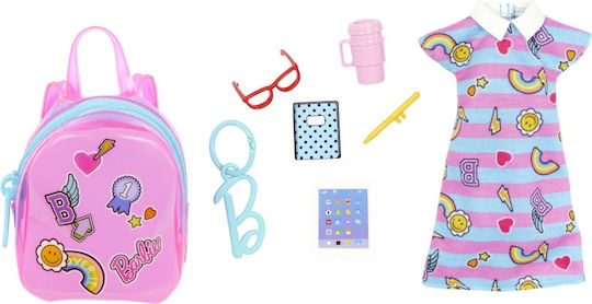 Barbie Fashion Bag Doll Clothes for 3+ years+ Years (Various Designs/Assortments of Designs) 1pc