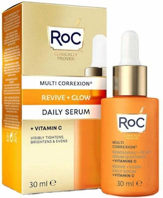 Roc Multi Correxion Revive + Glow Serum Gesicht für Glanz & Aufhellung 30ml