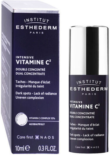 Institut Esthederm Intensive Vitamine C2 Dual Concentrate Anti-aging Serum Face with Vitamin C 10ml
