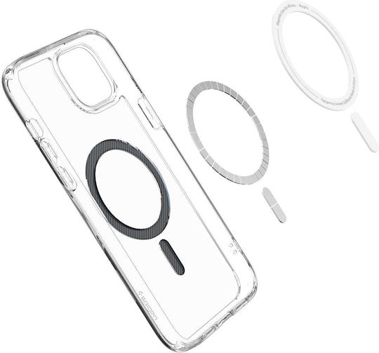 Spigen Ultra Hybrid MagFit Back Cover Πλαστικό 2mm Carbon Fiber (iPhone 15)