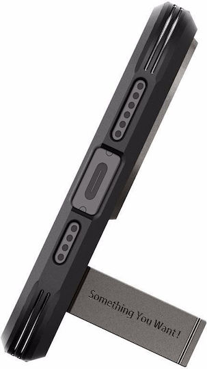 Spigen Tough Armor (MagFit) Back Cover Plastic 1.2mm Gunmetal (iPhone 15 Pro Max)