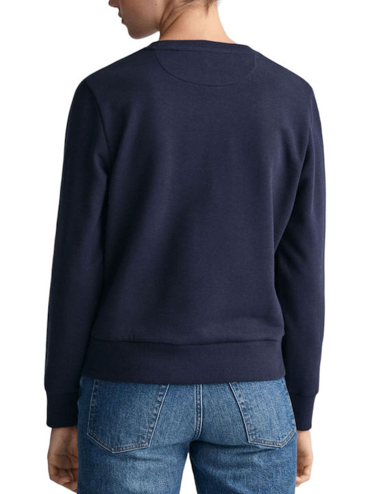 Gant Tonal Women's Sweatshirt Blue