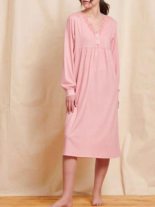 Jeanette Winter Women's Nightdress Pink