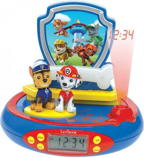 Lexibook Επιτραπέζιο Ρολόι Paw Patrol Μπλε