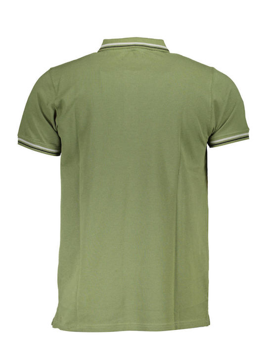 Roberto Cavalli Men's Short Sleeve Blouse Polo Green