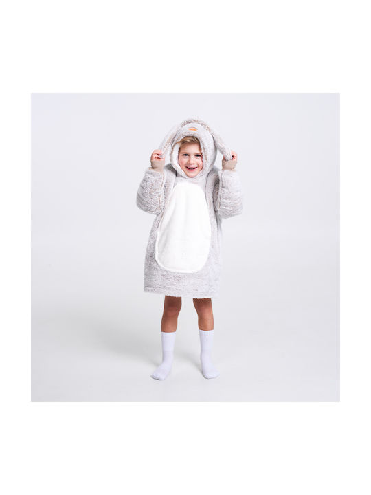 Noxxiez Fleece Kids Blanket Gray 160cm