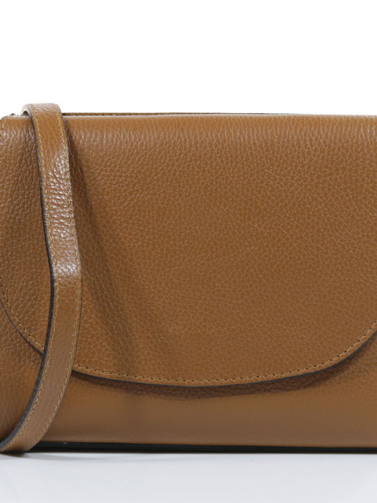 Passaggio Leather Women's Leather Crossbody Bag Tabac Brown