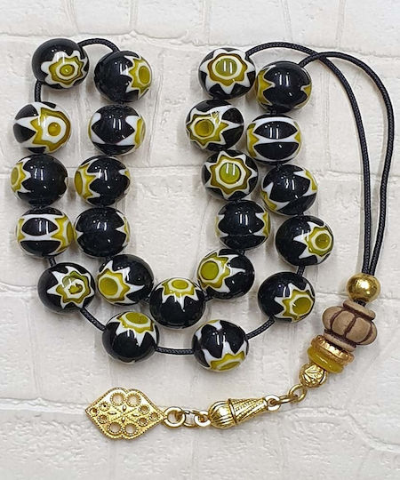 Roloi Komboloi Glass Worry Beads Multicolour 26cm