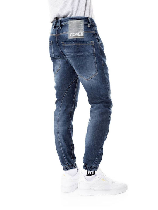 Cover Jeans Pantaloni de Bărbați din Jean Albastru