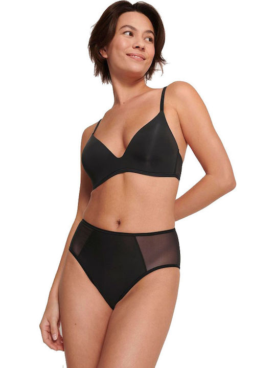 Sloggi Soft Adapt Women's Bralette Bra Black