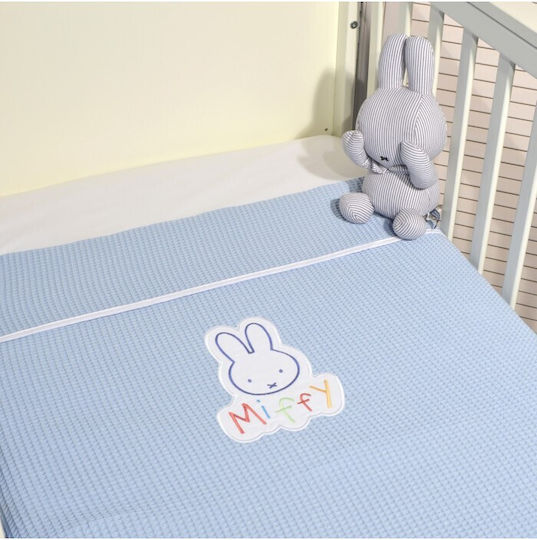 Baby Oliver Pătură Pepinieră Swaddling Miffy 80x100 cm Baby Oliver Pătură Pepinieră Swaddling Miffy 80x100 cm