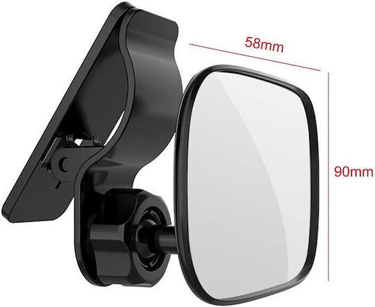 Car Interior Mirror with Clip