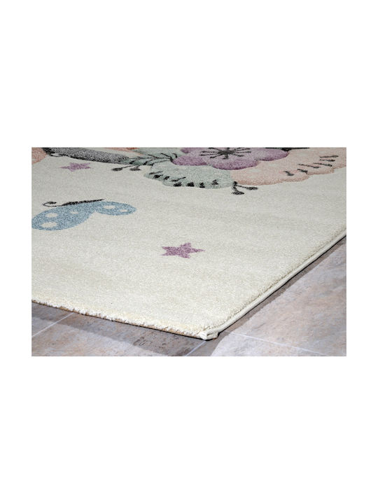 Tzikas Carpets Diamond Kids Rug Nori Alb / Cremă 133x190cm