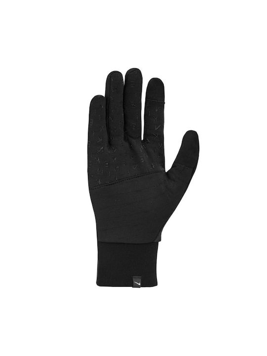 Nike Therma-fit Ανδρικά Αθλητικά Γάντια Τρεξίματος Μαύρα