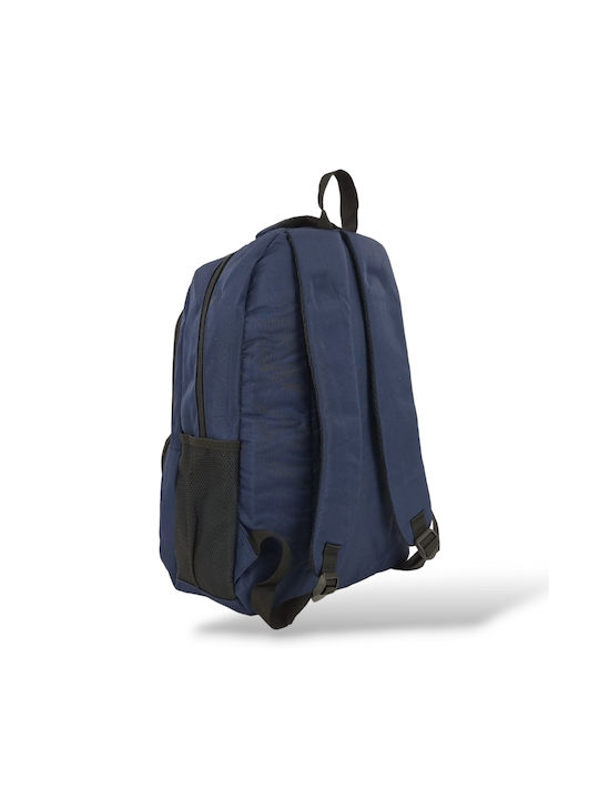 R&J Fabric Backpack Blue 27lt