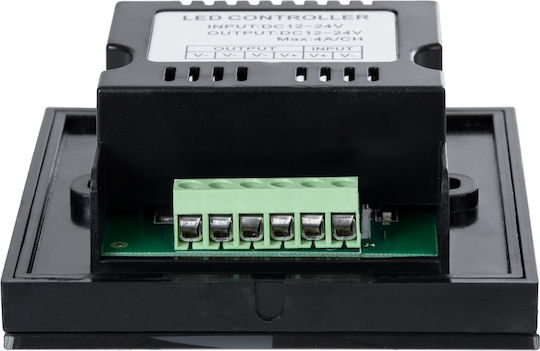 GloboStar Wall Mounted Dimmer Switch with Touch LED Strip Frame