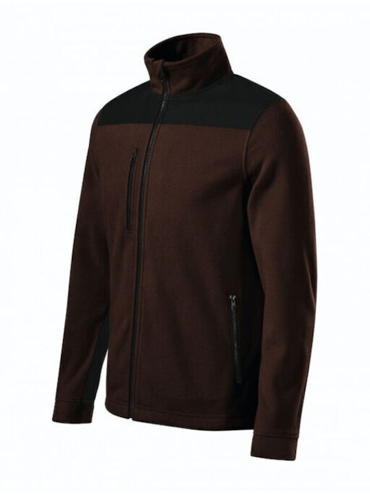 Rimeck Men's Long Sleeve Promotional Sweatshirt Brown