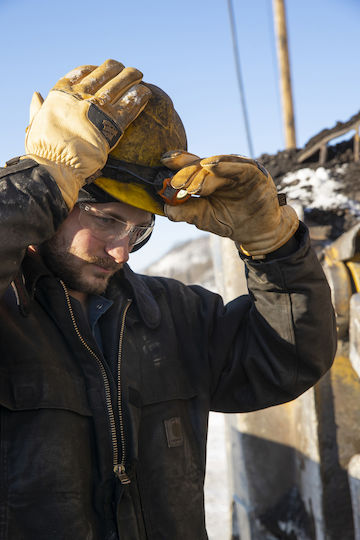 Mechanix Wear Γάντια Εργασίας Οδηγού Καφέ Δερμάτινα