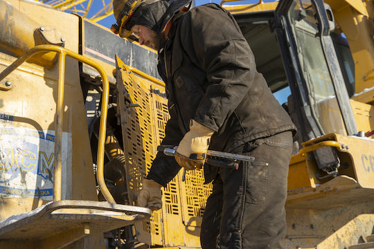 Mechanix Wear Γάντια Εργασίας Οδηγού Καφέ Δερμάτινα