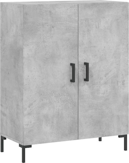 Βιβλιοθήκη Γκρι 69.5x34x180εκ.