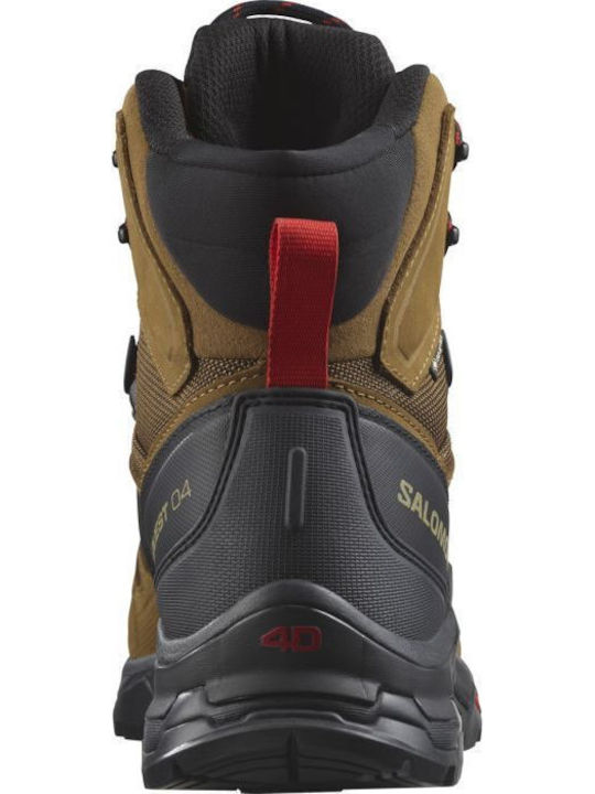 Salomon Quest 4 Men's Waterproof Hiking Boots with Gore-Tex Membrane Black