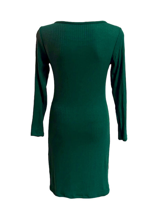 Fashion Vibes Mini Dress Green