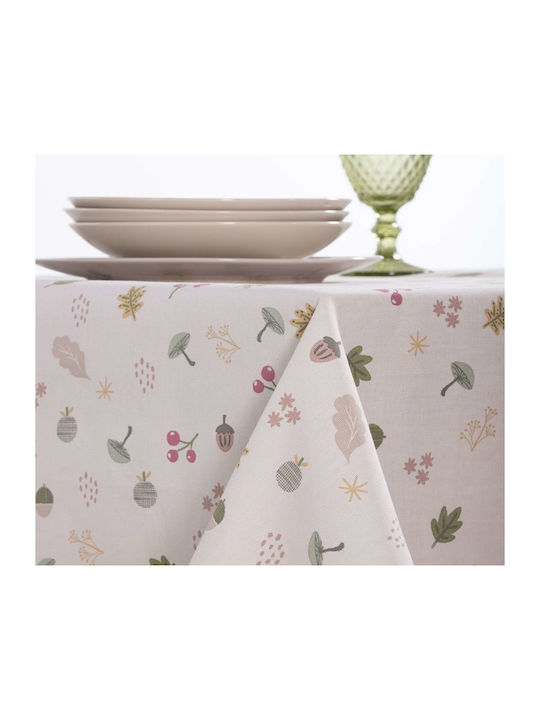 Nef-Nef Homeware Tablecloth Forest Ecru 140x240cm