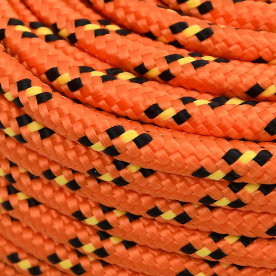 vidaXL Σχοινί Πλεκτό 8mm 250m από Πολυπροπυλένιο Πράσινο
